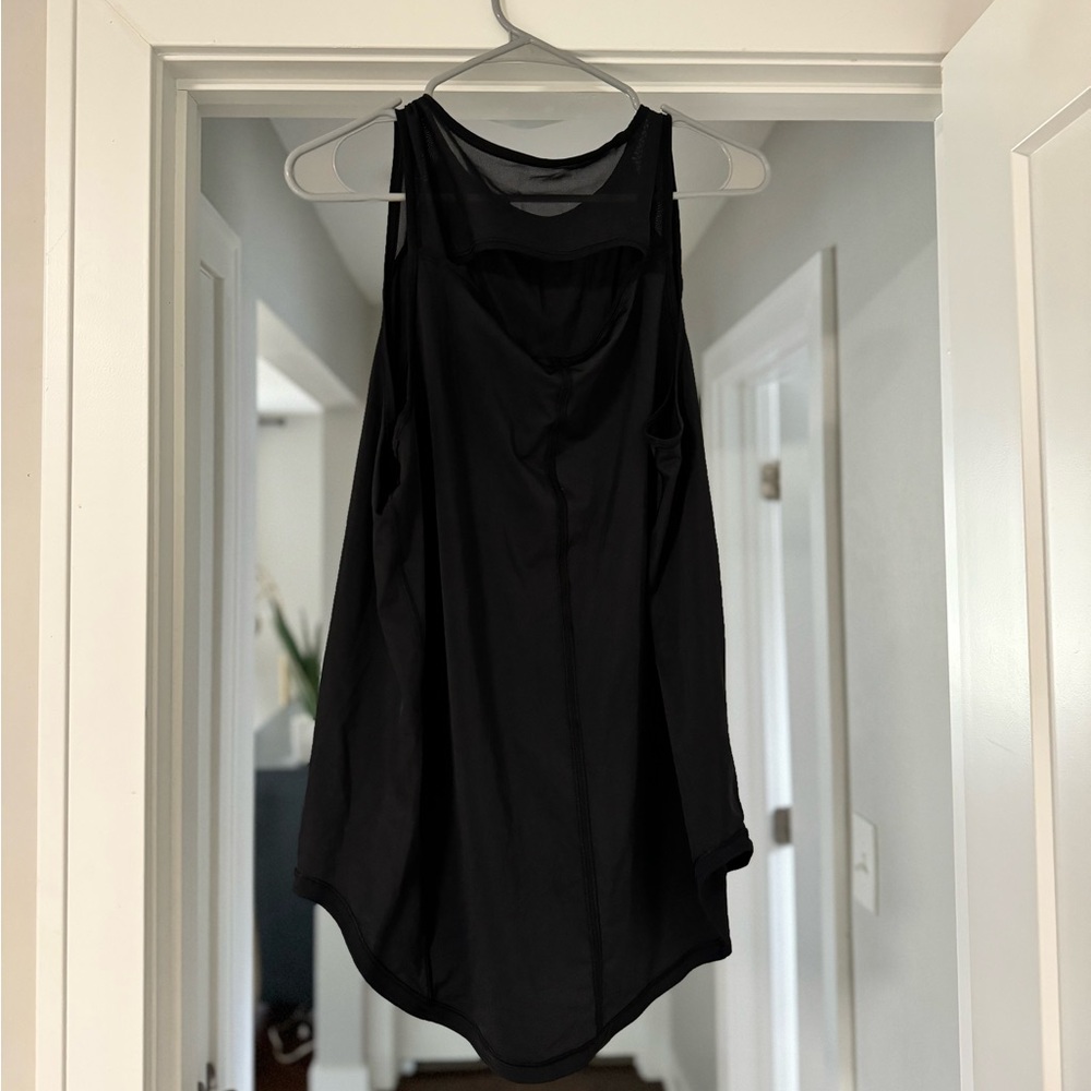 Lulu lemon Black loose athletic tank top size 10